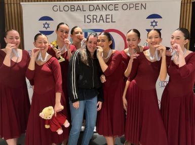 מקום שלישי בתחרות המחול הבינלאומית GD